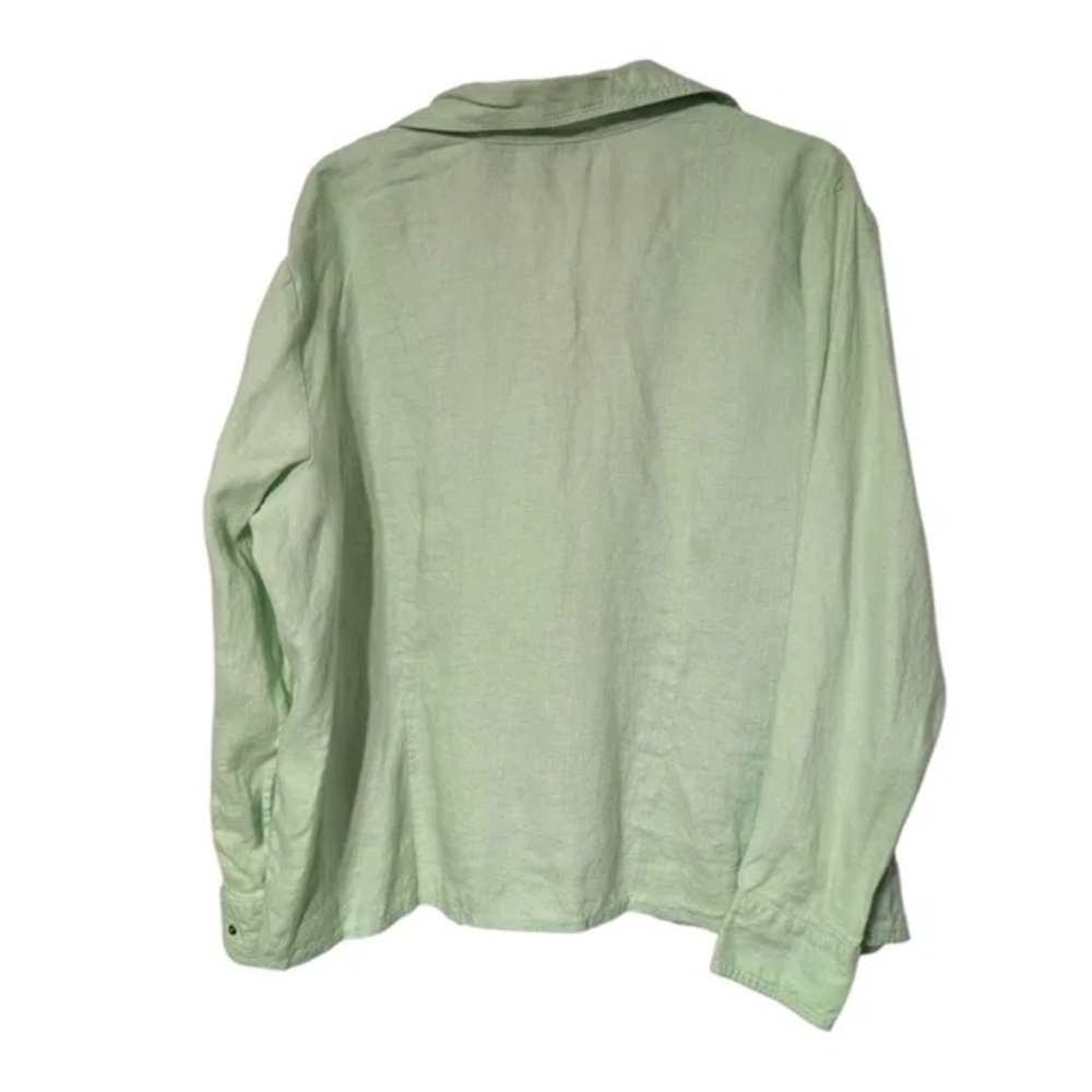 Relativity Pale Green Lightweight Button-Down Shi… - image 2